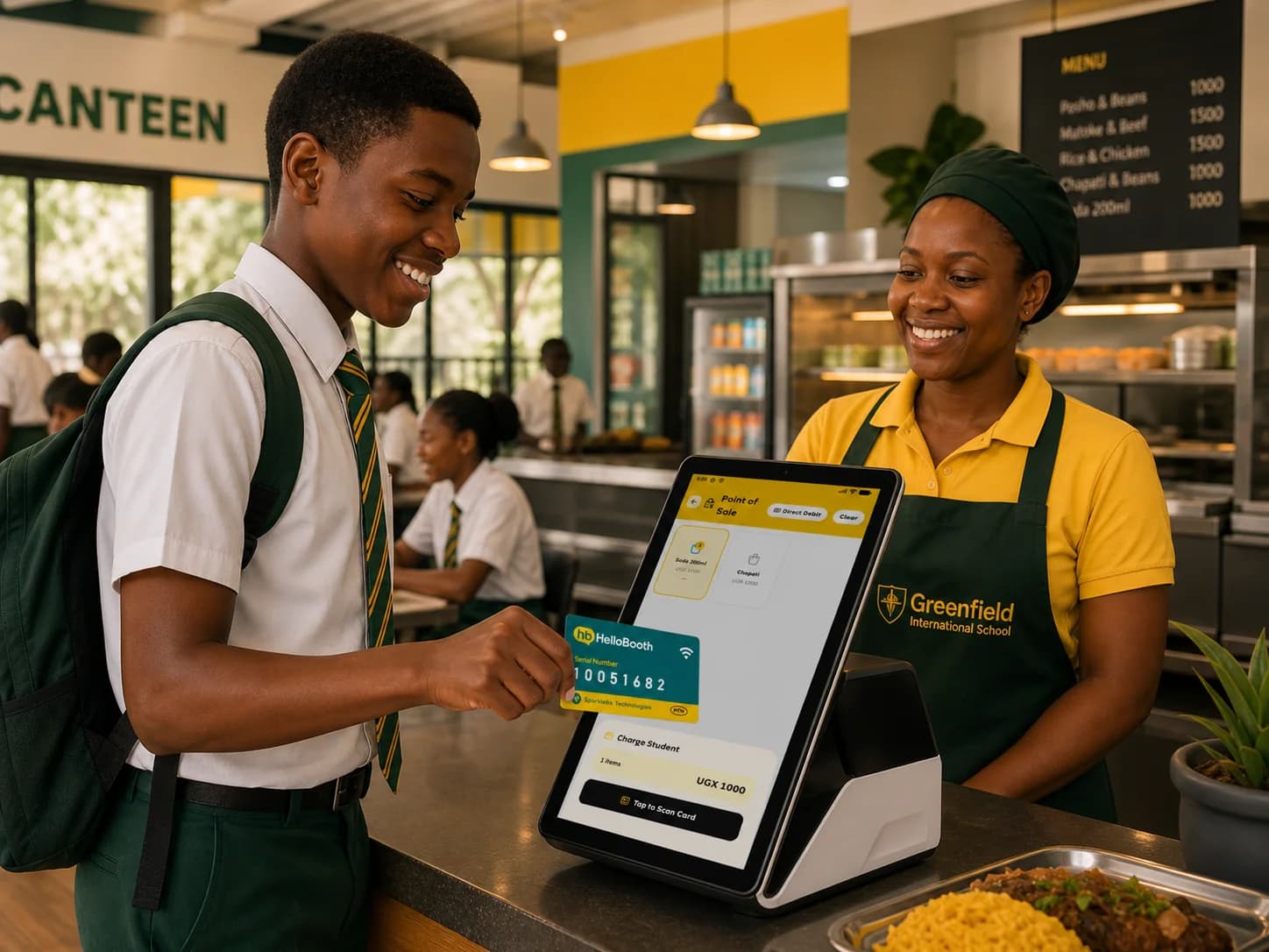 HelloBooth merchant POS terminal